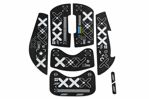 Grip Tape til Logitech G Pro X Superlight 2 (8-delt, X-mønster)